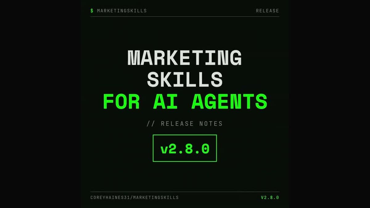 AI 에이전트에 마케팅 팀을 통째로 넣는 법, Marketing Skills 핵심 Skill 9가지와 설치 명령
